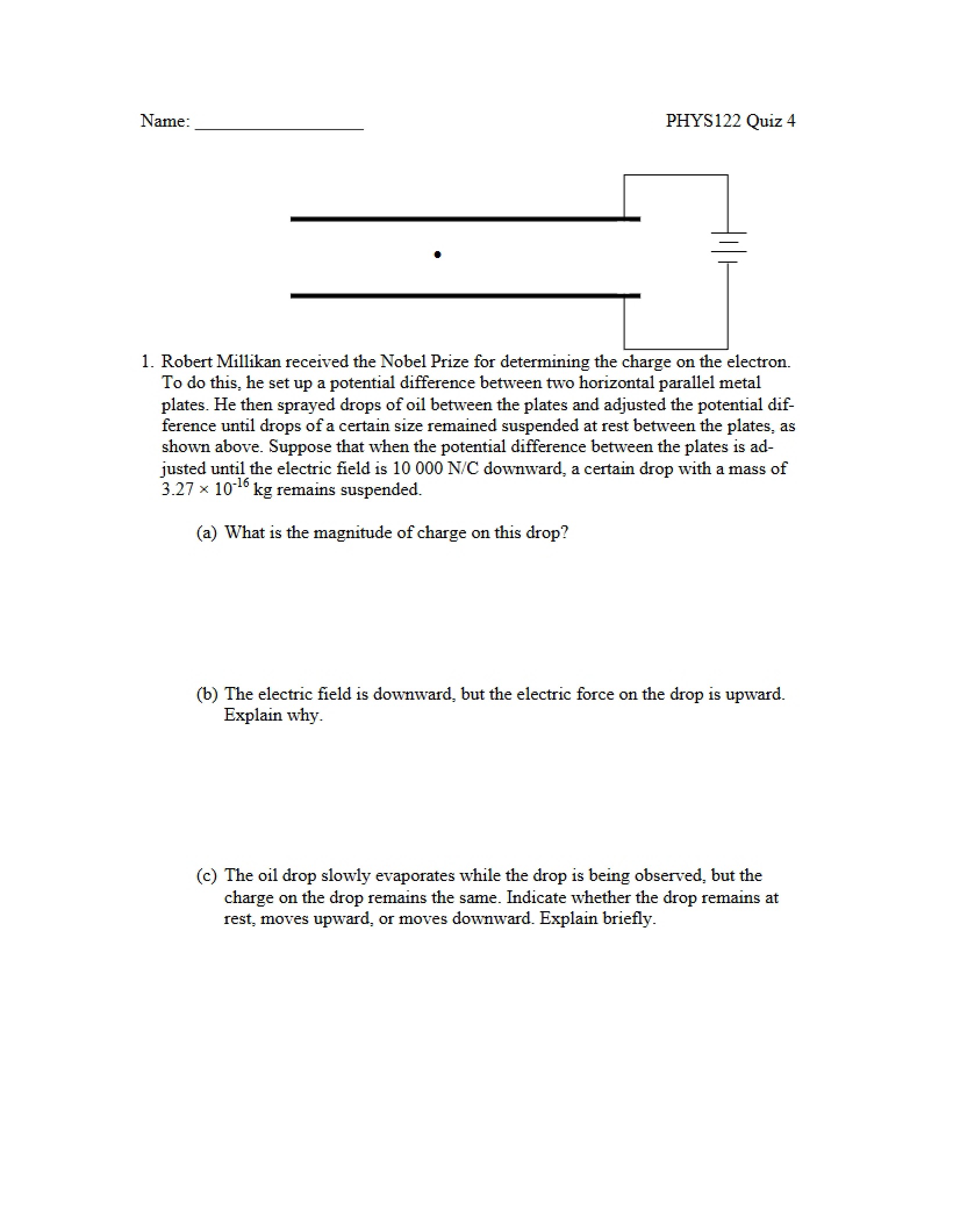 Fourth Quiz