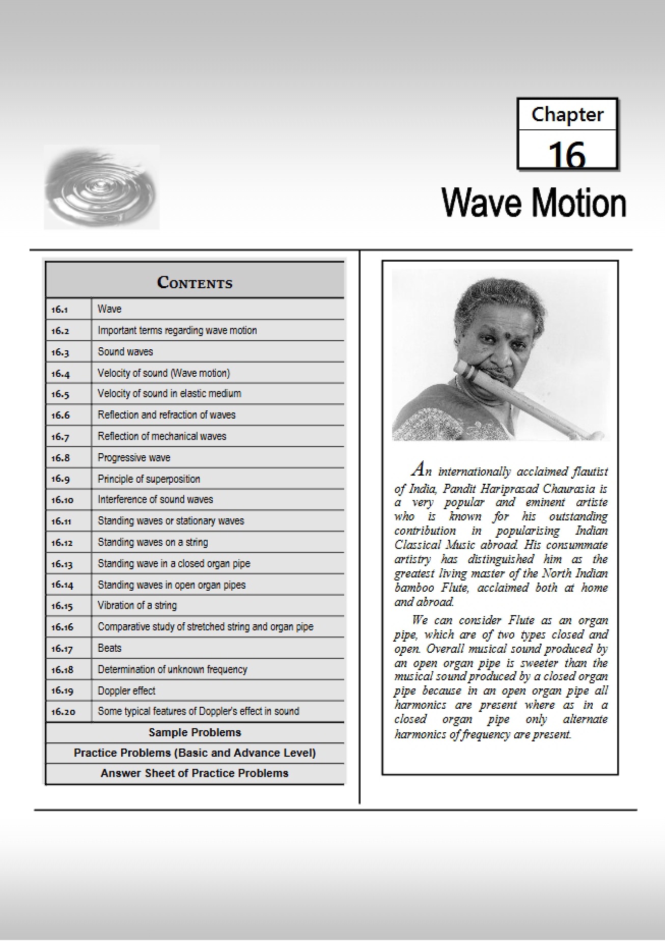 Wave Motion Principles