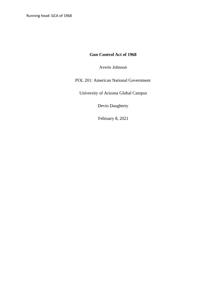 Assignment 1 for Week 2 in POL201