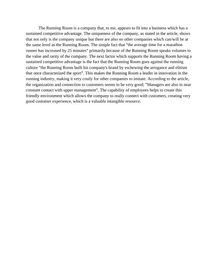 COMM210 - Competitive Advantage