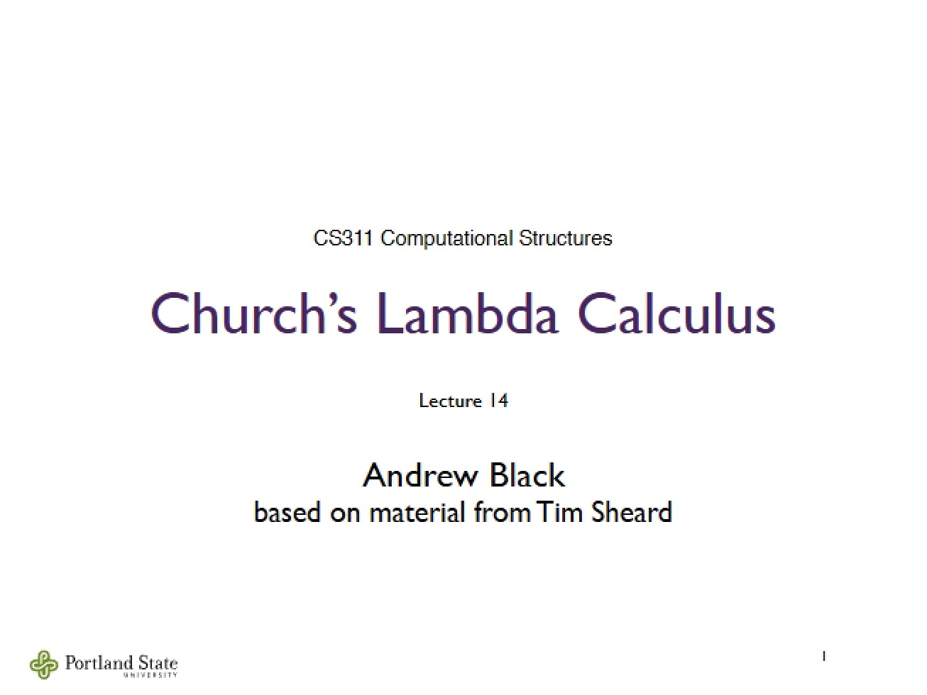 Introduction to the Lambda Calculus