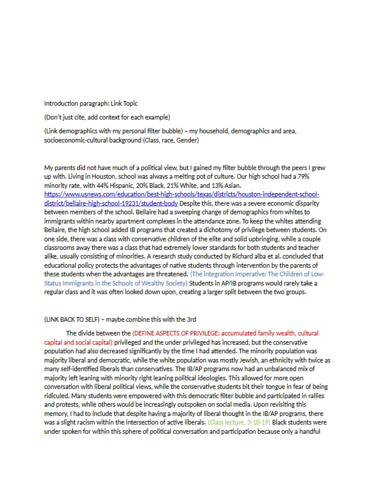 Introduction to the Concept of the Filter Bubble