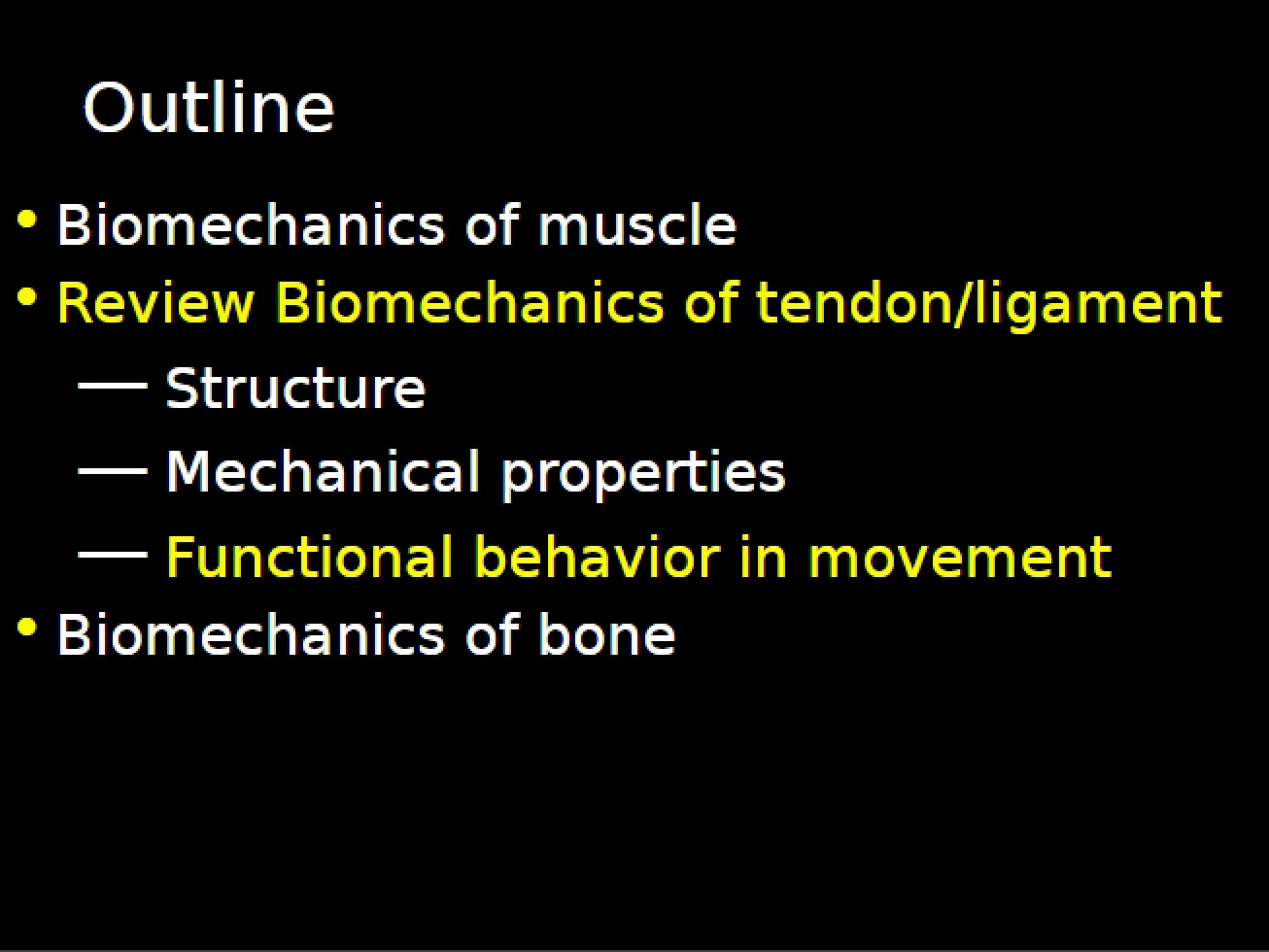 Biomechanics Lecture 7 (Set 2)