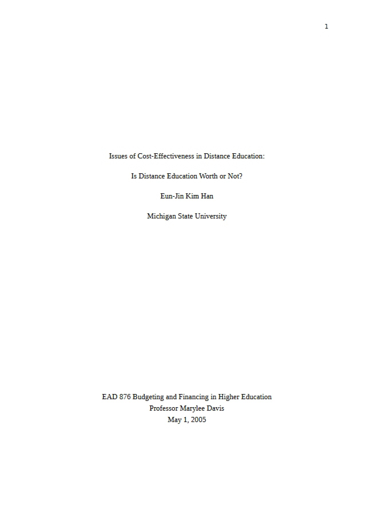 Research Paper Jinny Kim Han