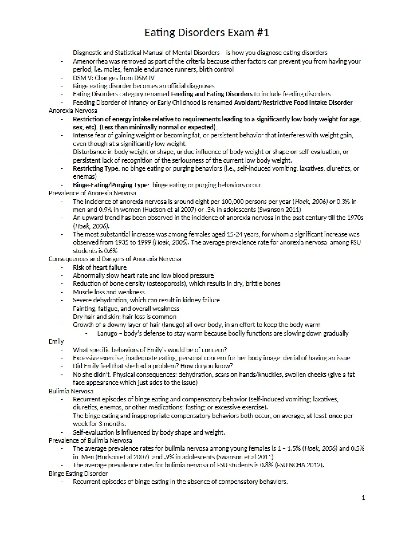 Initial Evaluation