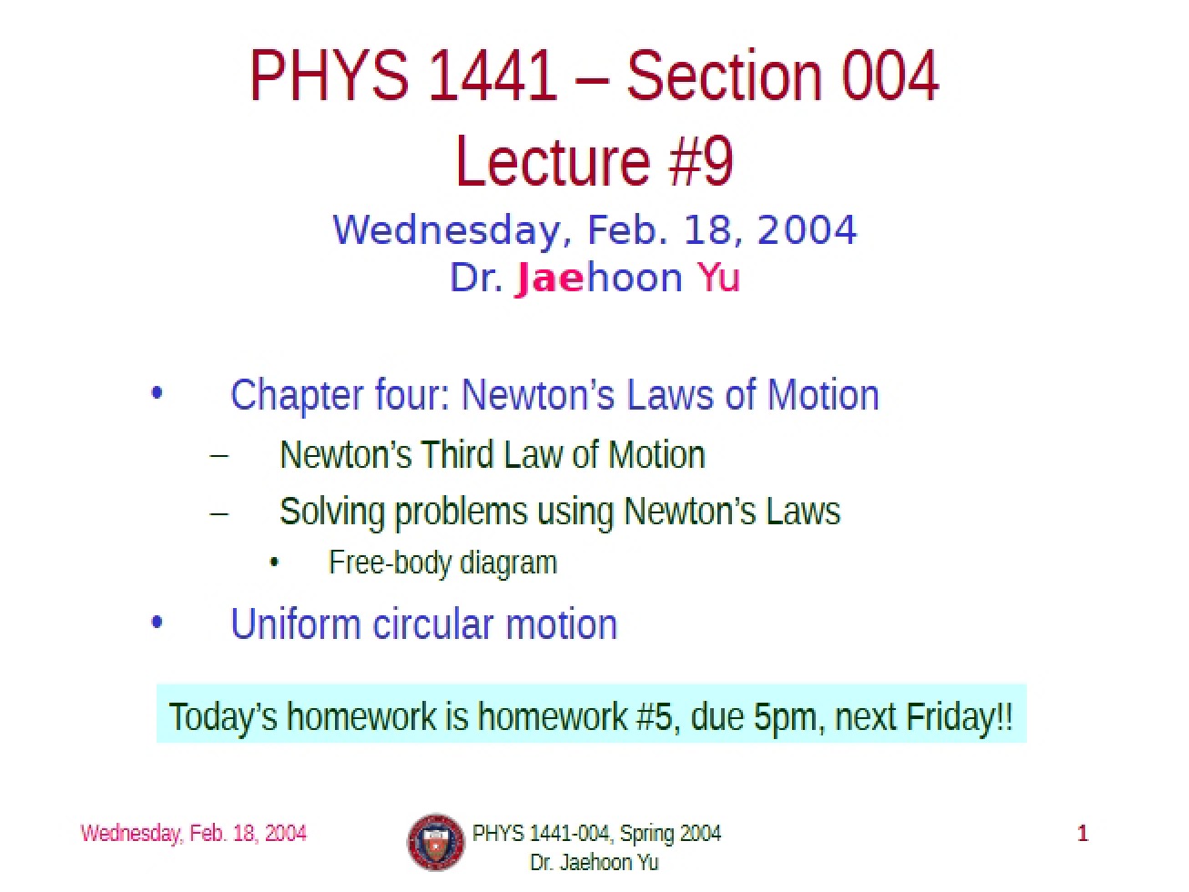 Notes from Lecture - 14 Pages