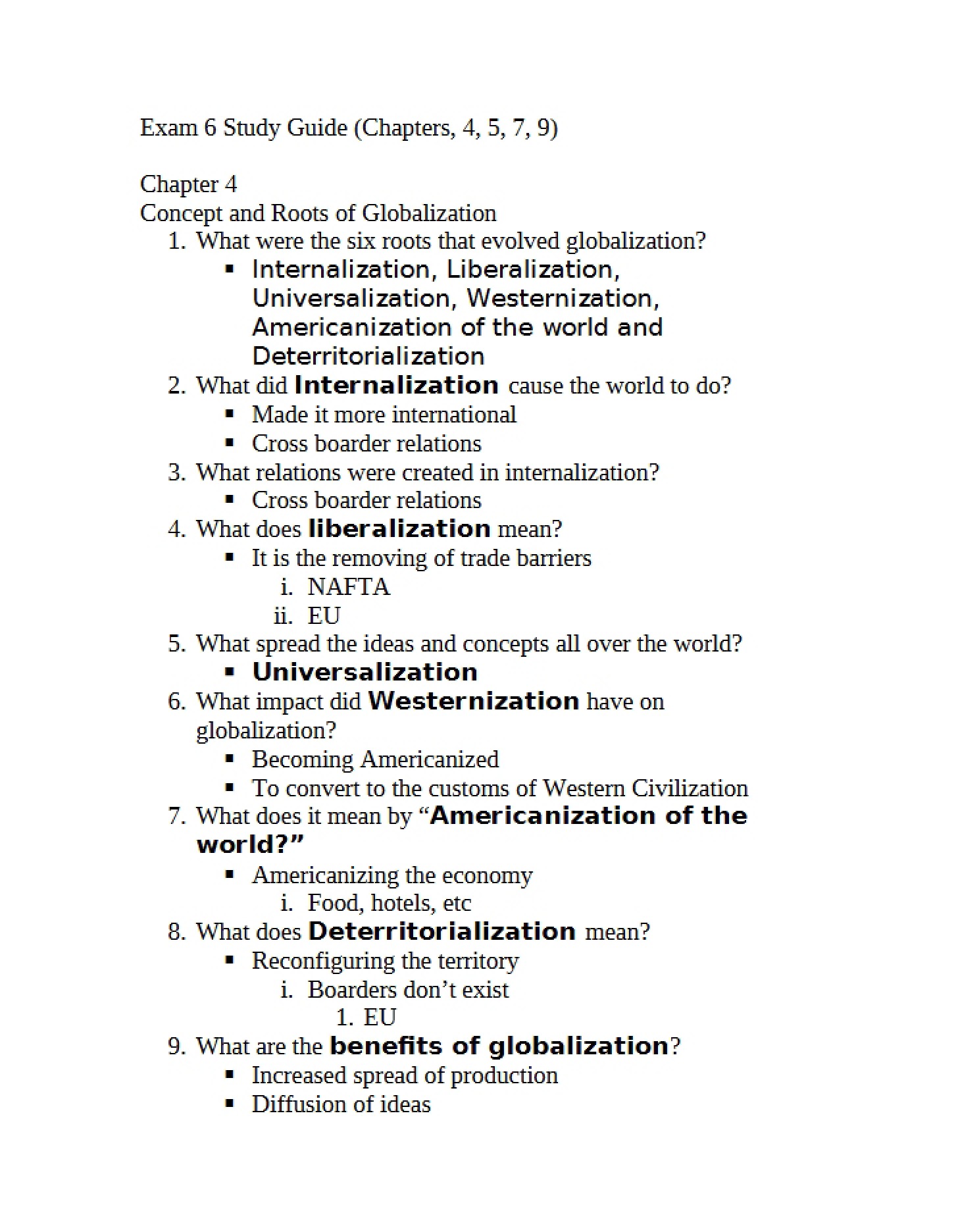 Cultural Tourism Assessment Exam 6