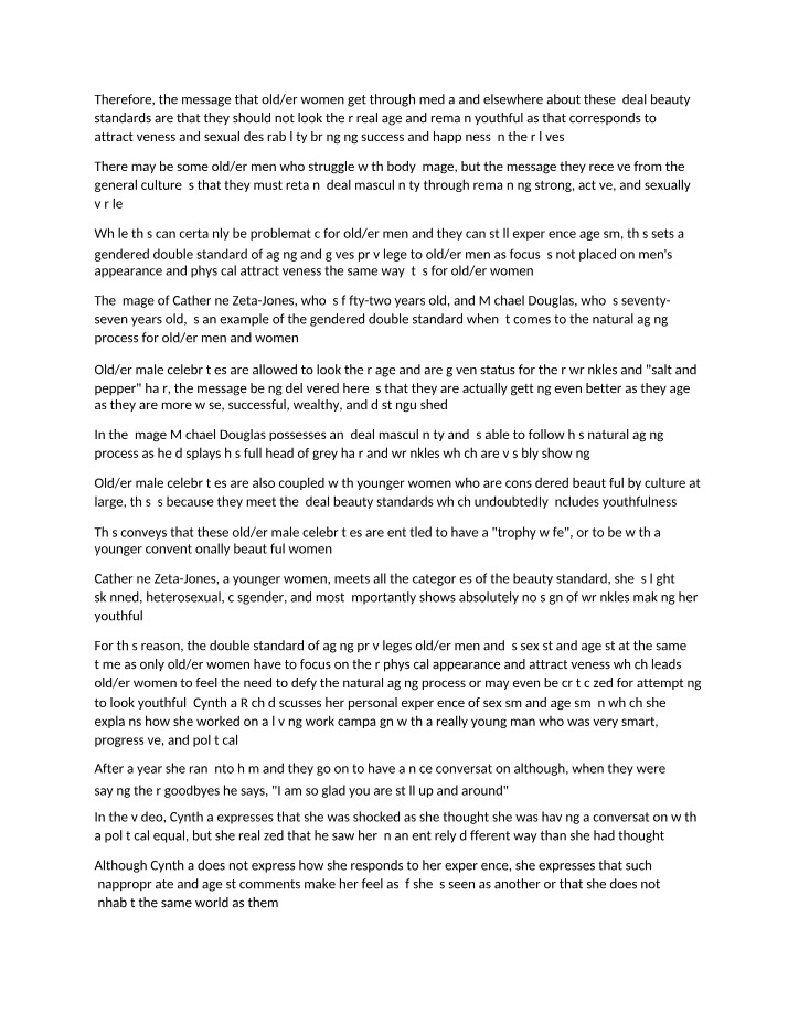 Ageism and Feminist Activism Among Older Women