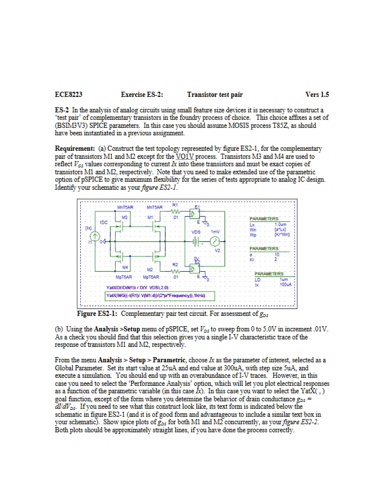 Test Pair Transistor