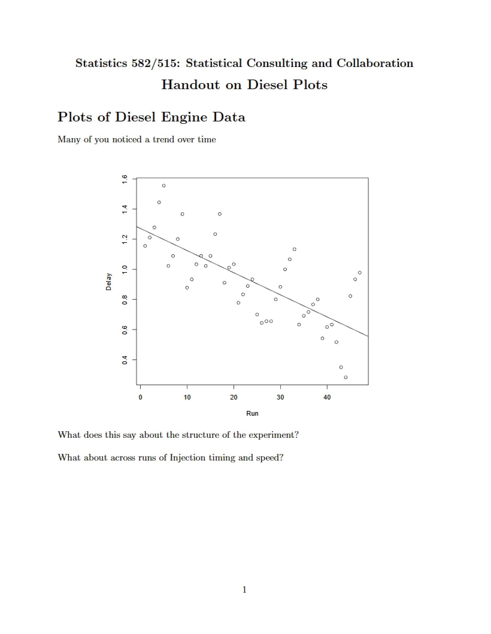 Diesel Plots Handout