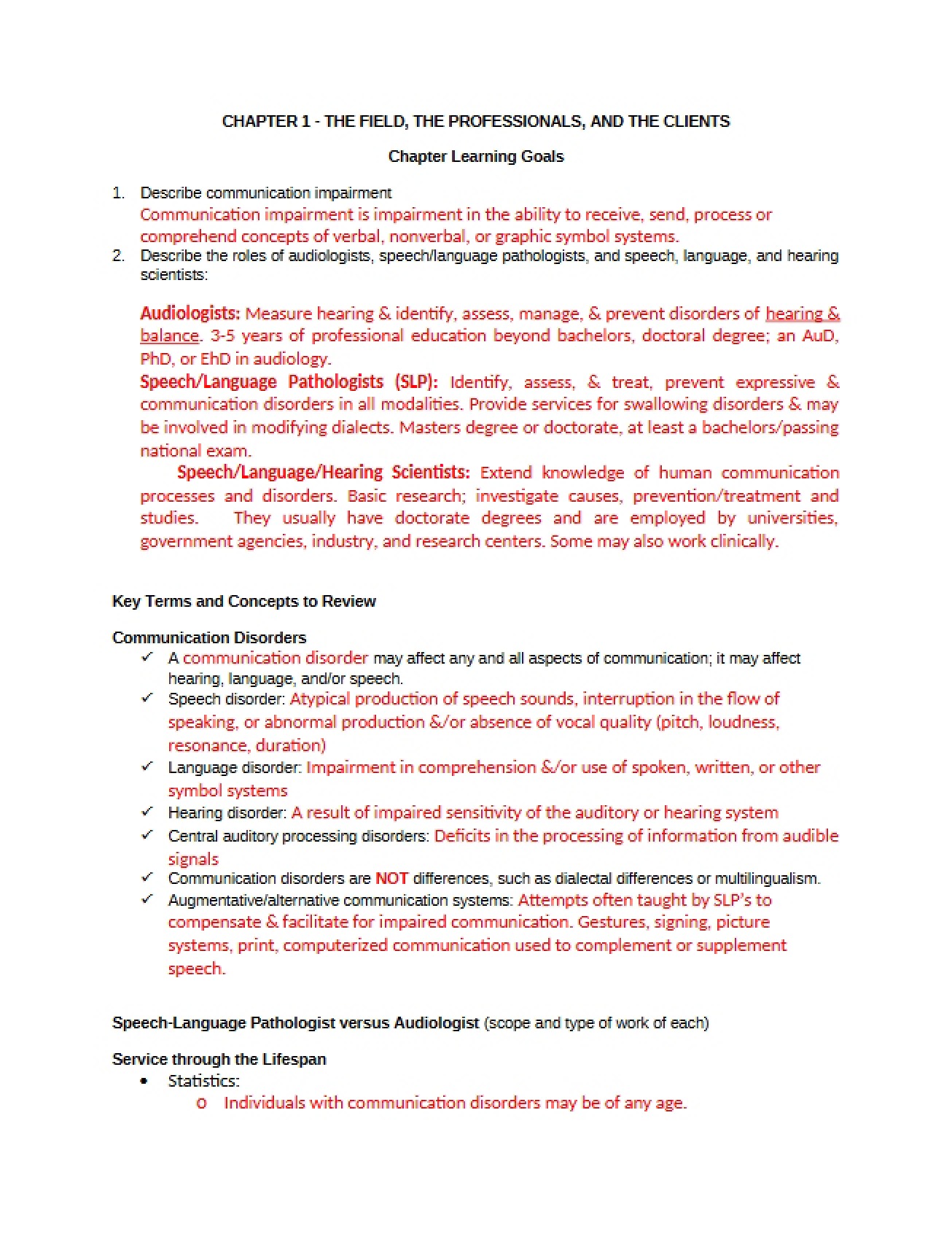 Clients, Professionals, and the Field - Chapter 1