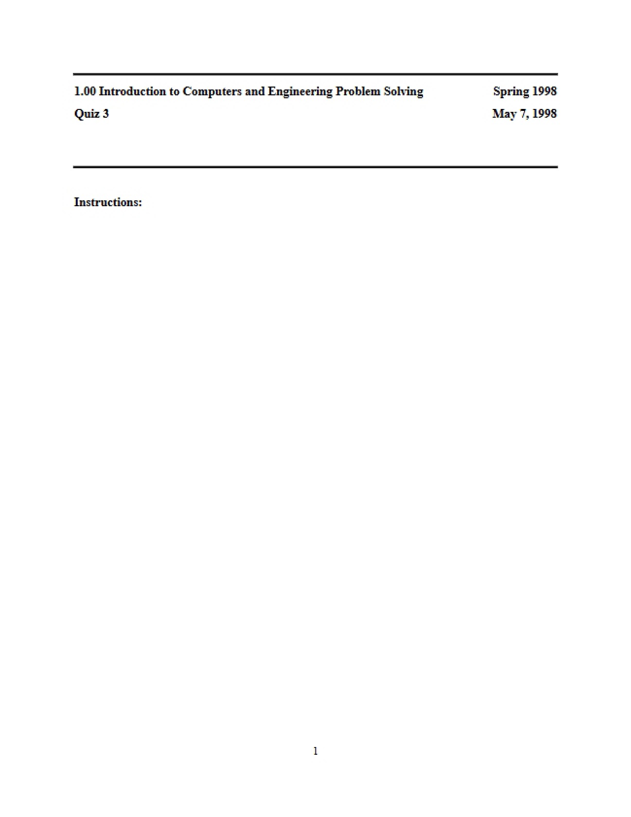Engineering Computers Study Guide