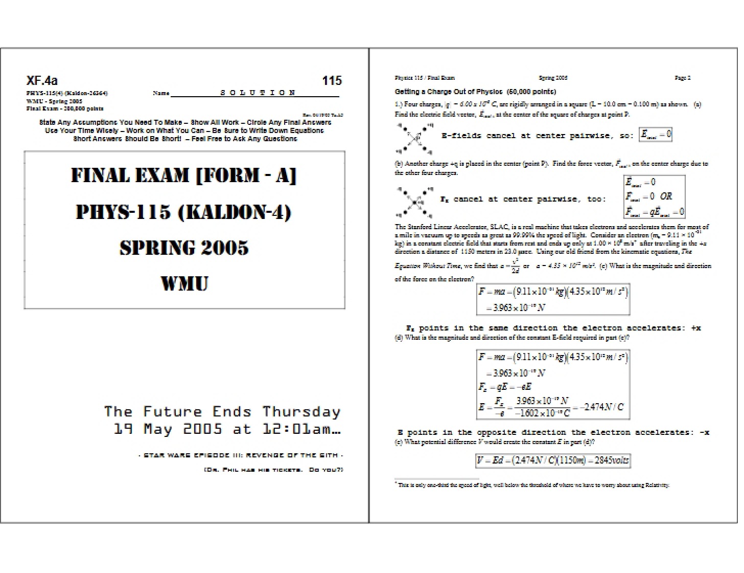 Final Examination