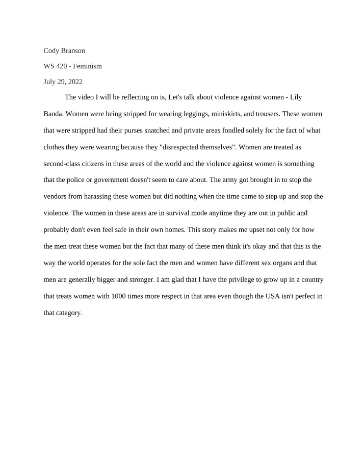 WS420 Reflection 2b - Cody Branson