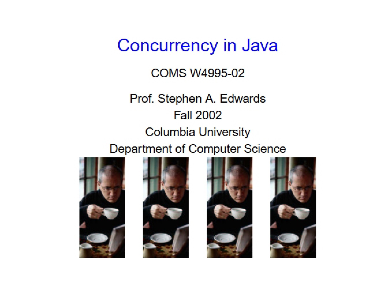 Concurrency in Java