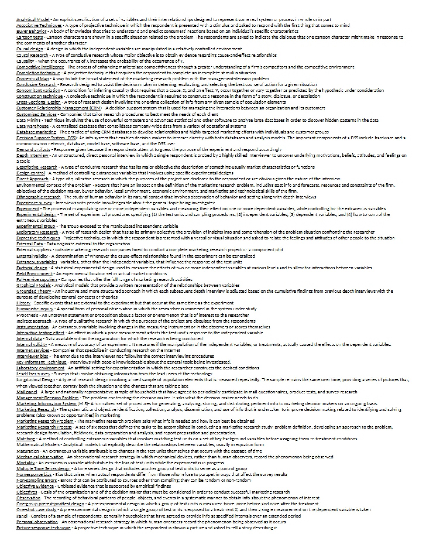 Course Notes