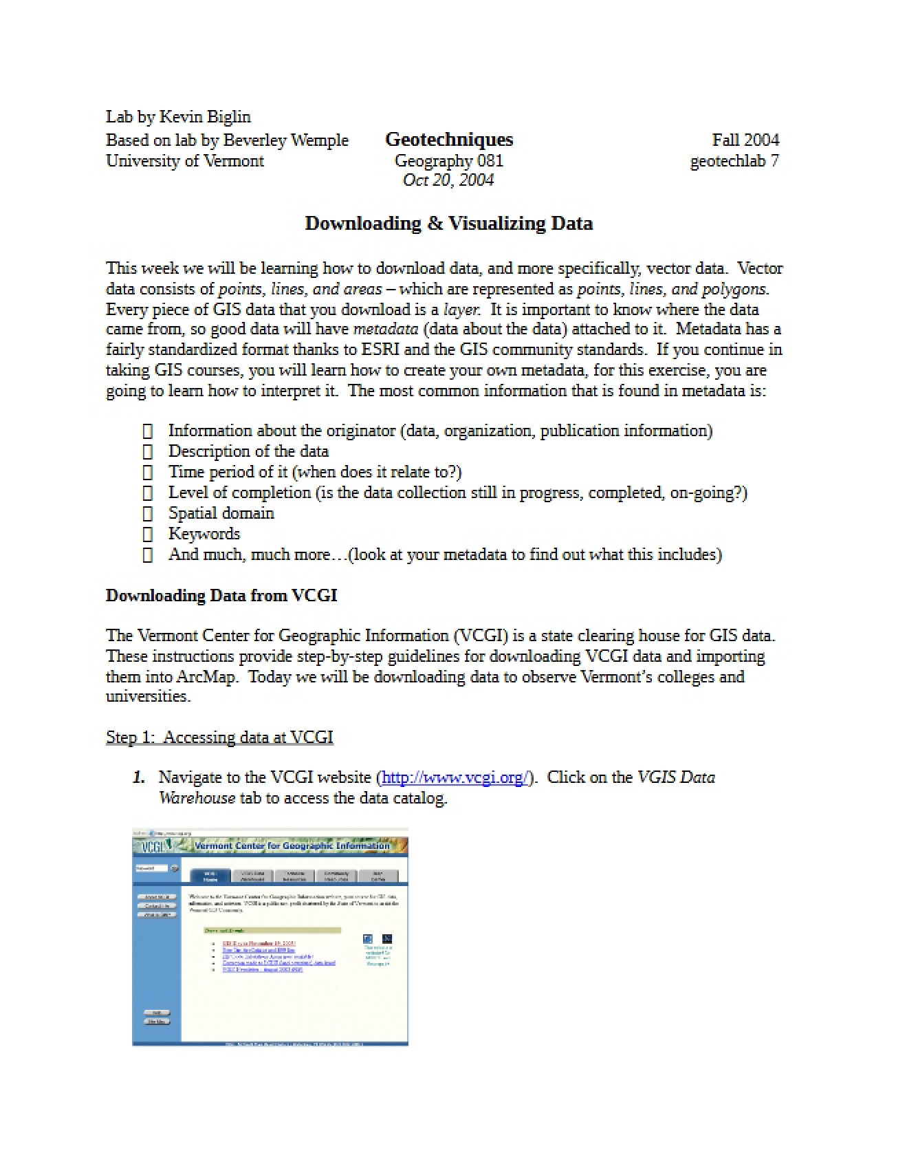 Downloading and Visualizing Data Lab - GEOG 081