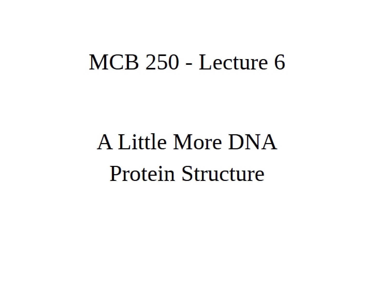 Lecture Note 06