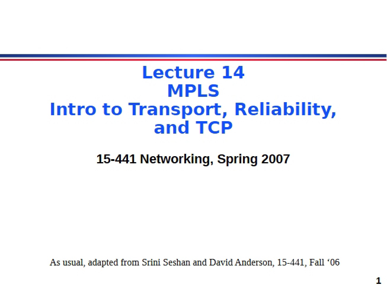 Computer Networking - Session 41