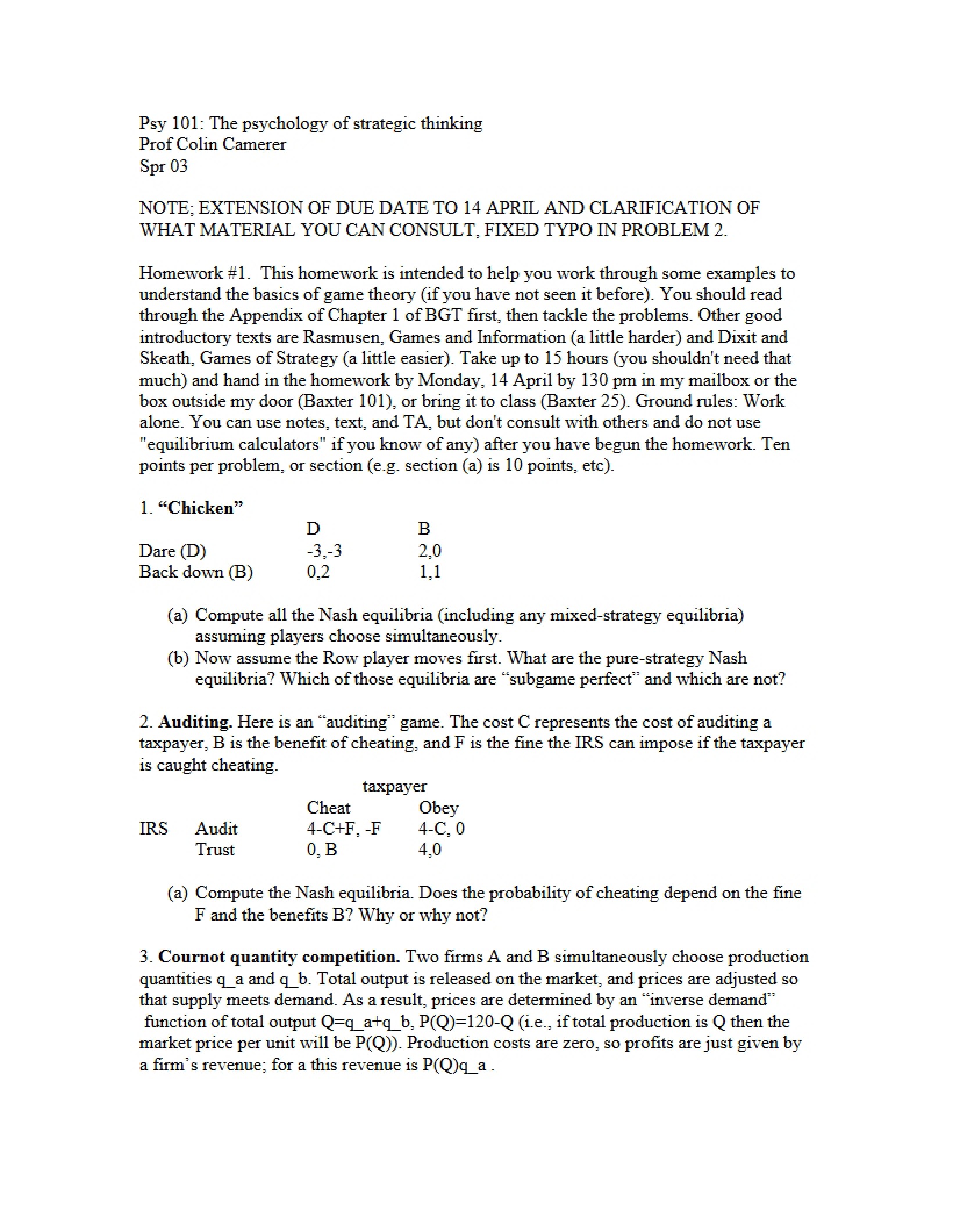 Psychology Topics Homework 1