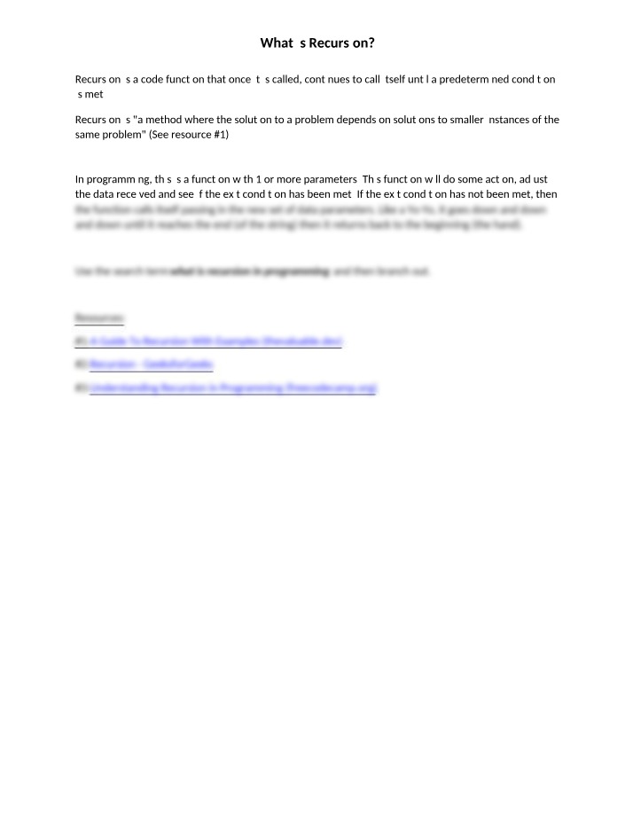 UTEP CS 1101 Course Notes