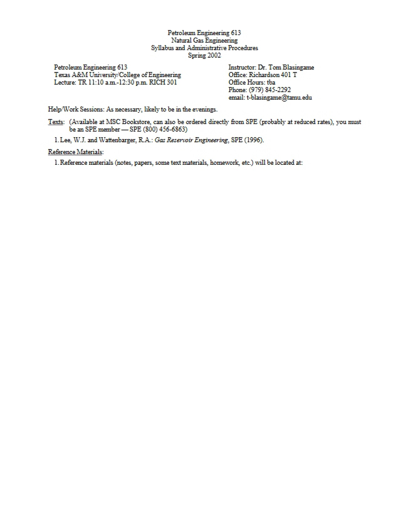 P613 02A Syllabus