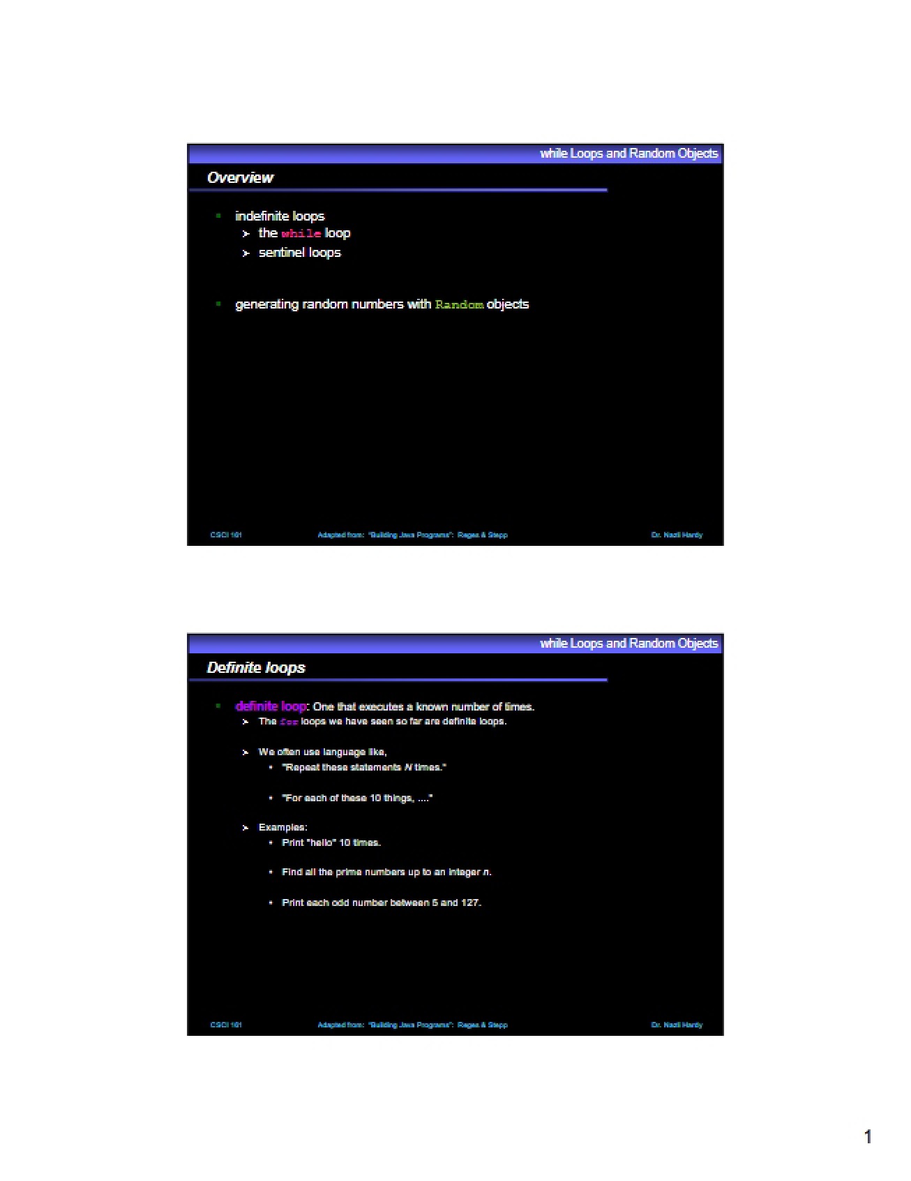 Exam Study Guide