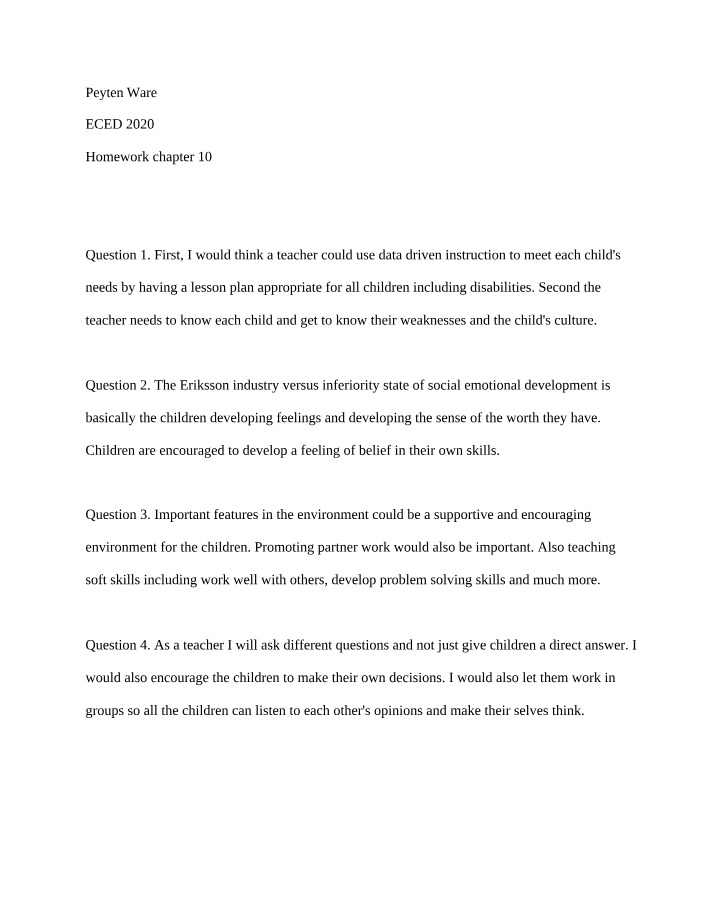 EPSY 202 - Chapter 10 Homework
