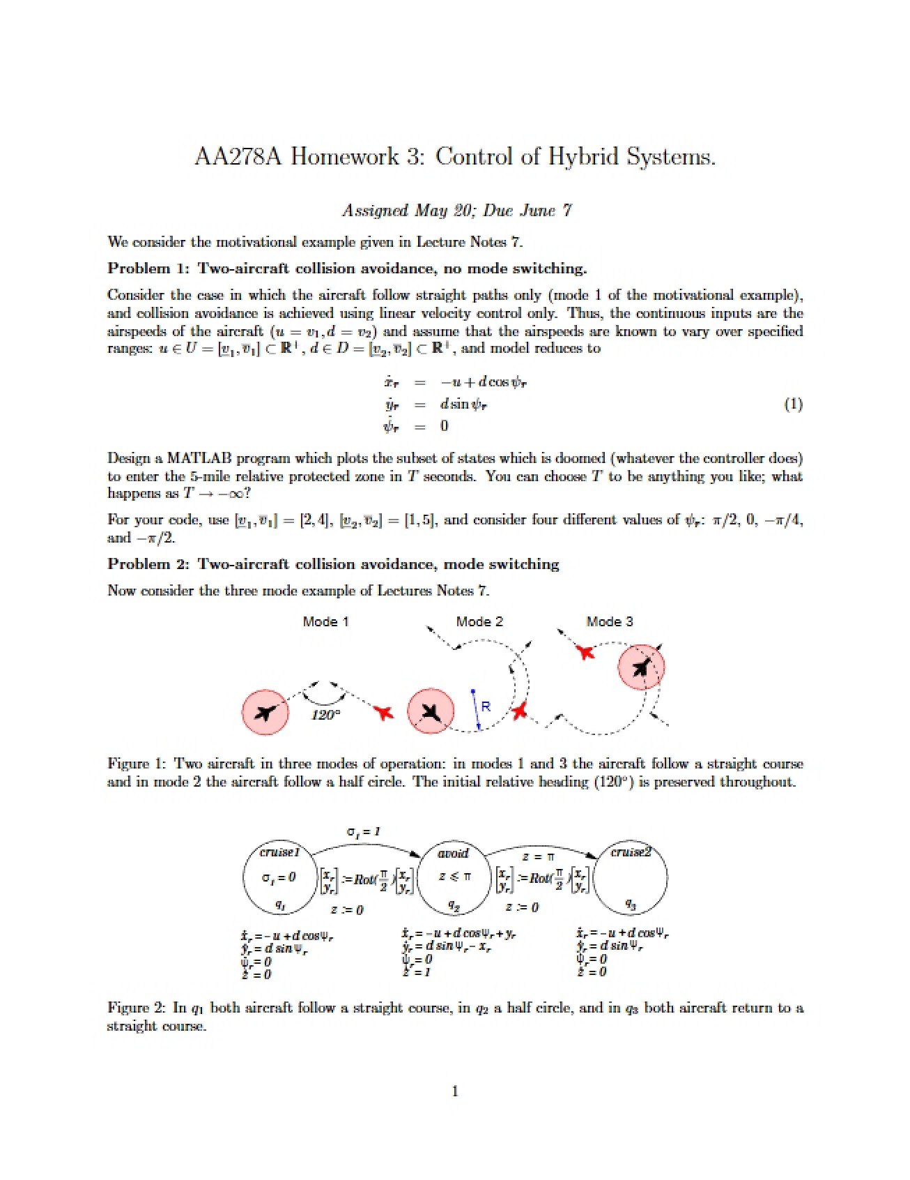 Introduction to the Control of Hybrid Systems