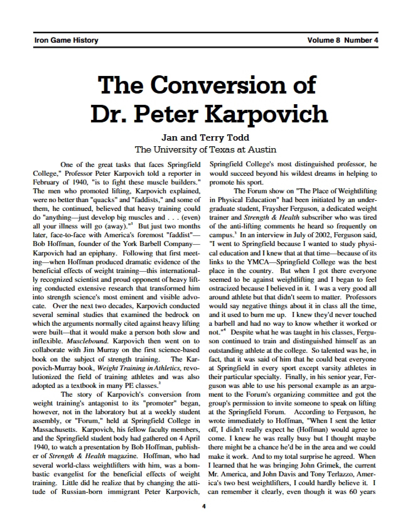 Karpovich - 9 Pages