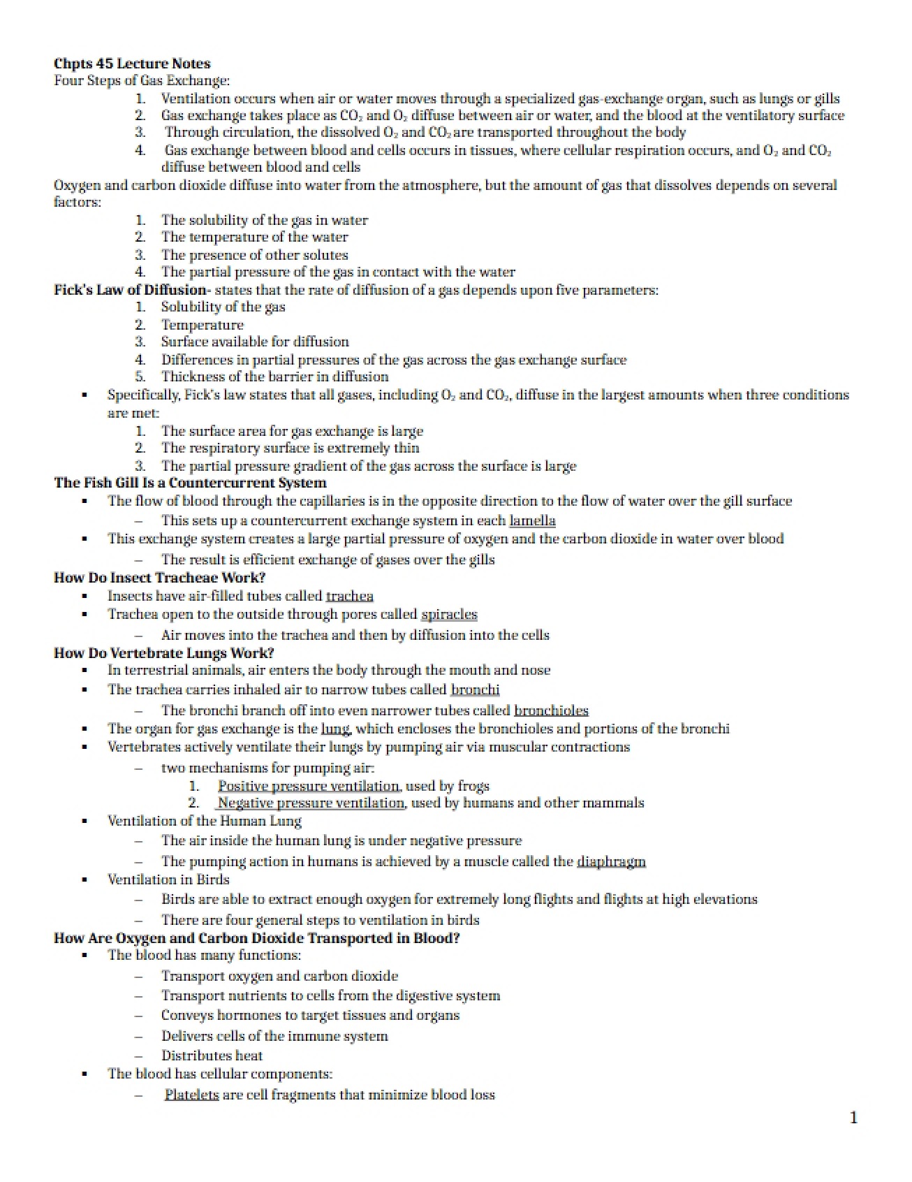 Cell Bio Lecture 45