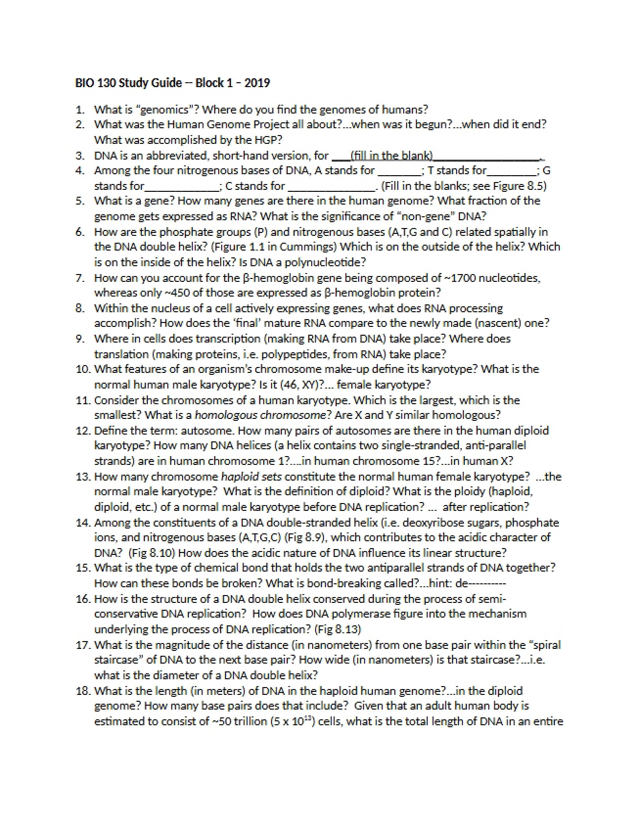 Genomics in Financial Accounting