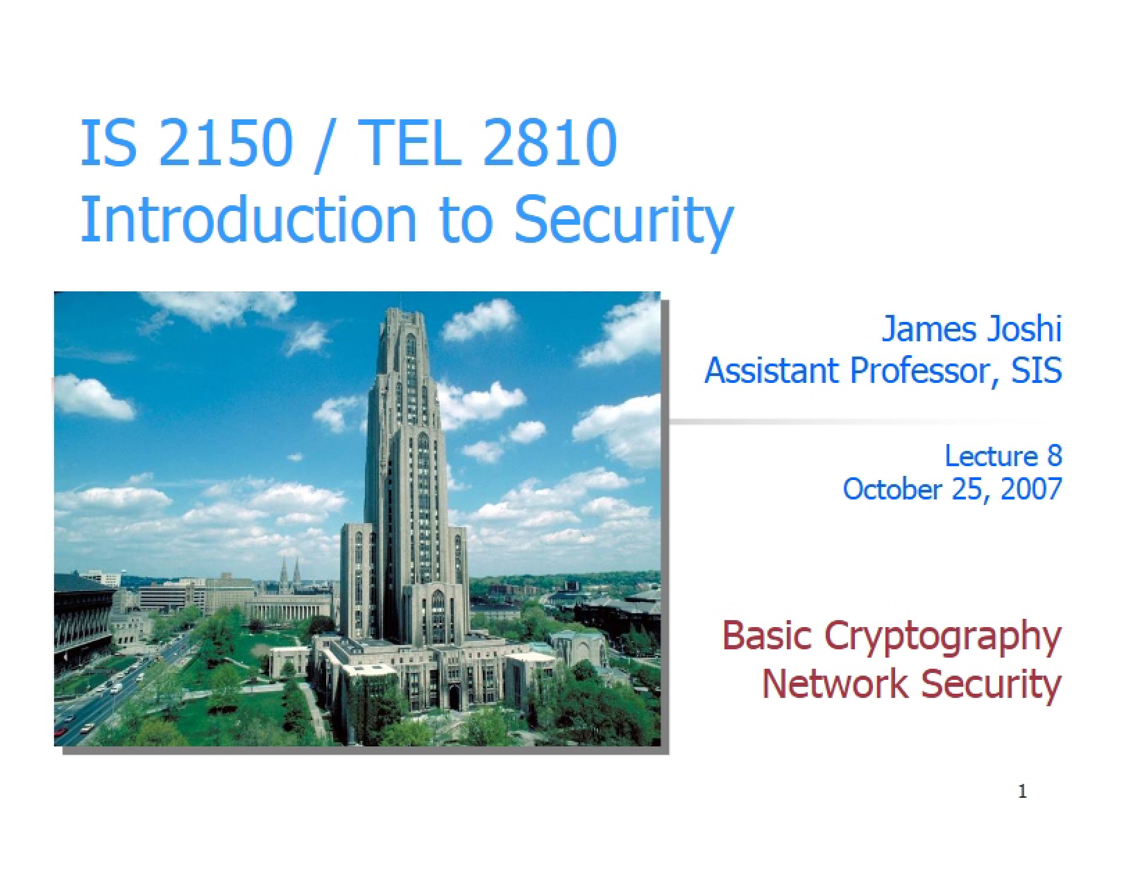 Cryptography Basics