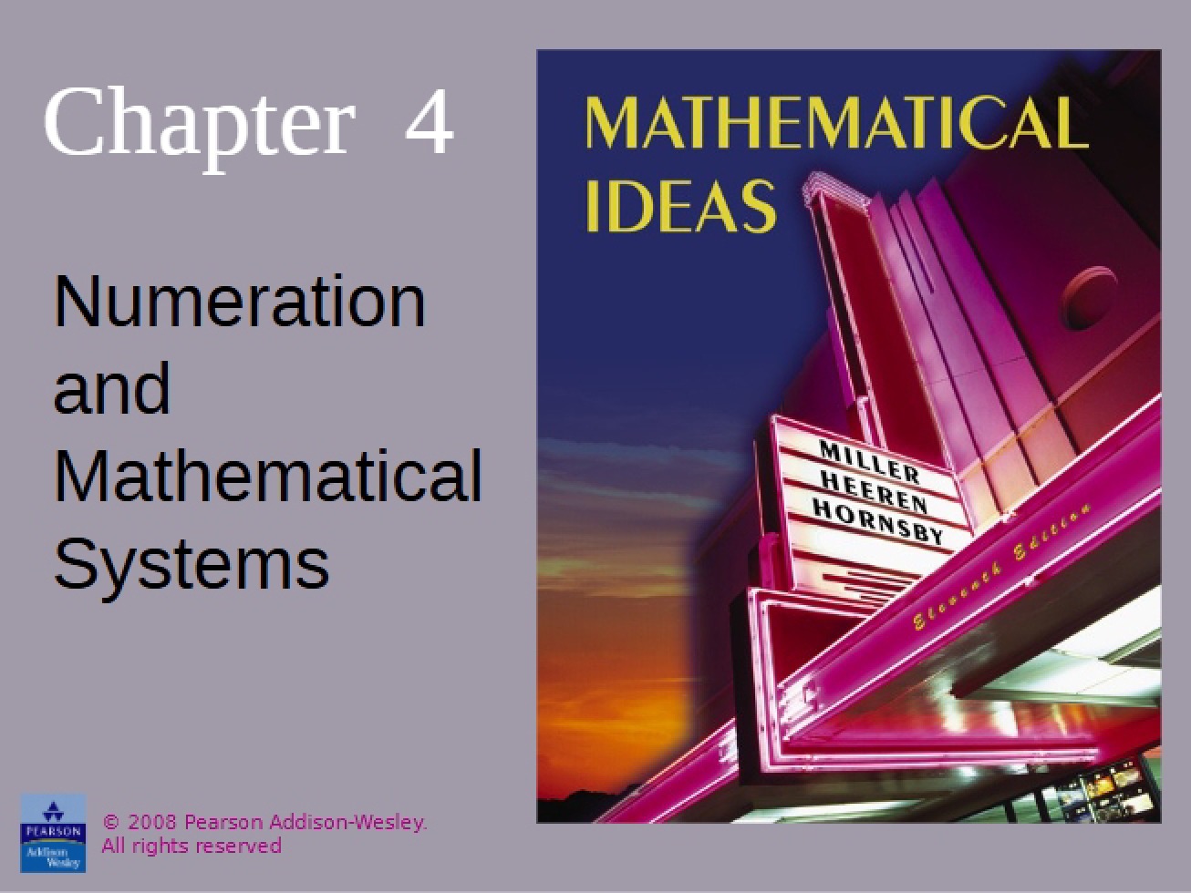 Mathematical Systems and Numeration