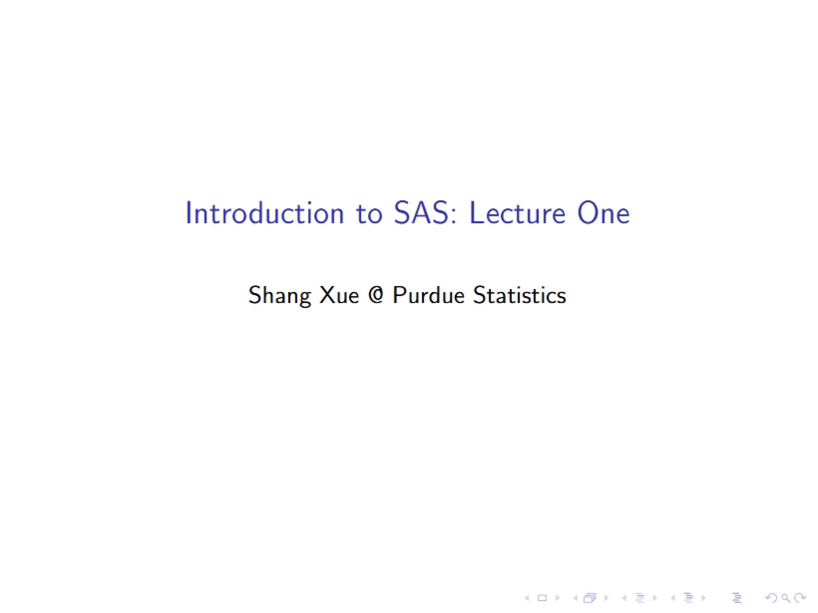 Regression Analysis Lecture Notes