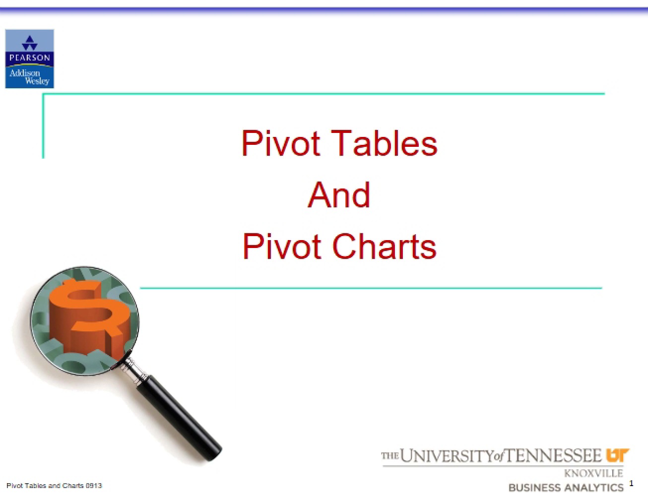 Tables (Pivot)