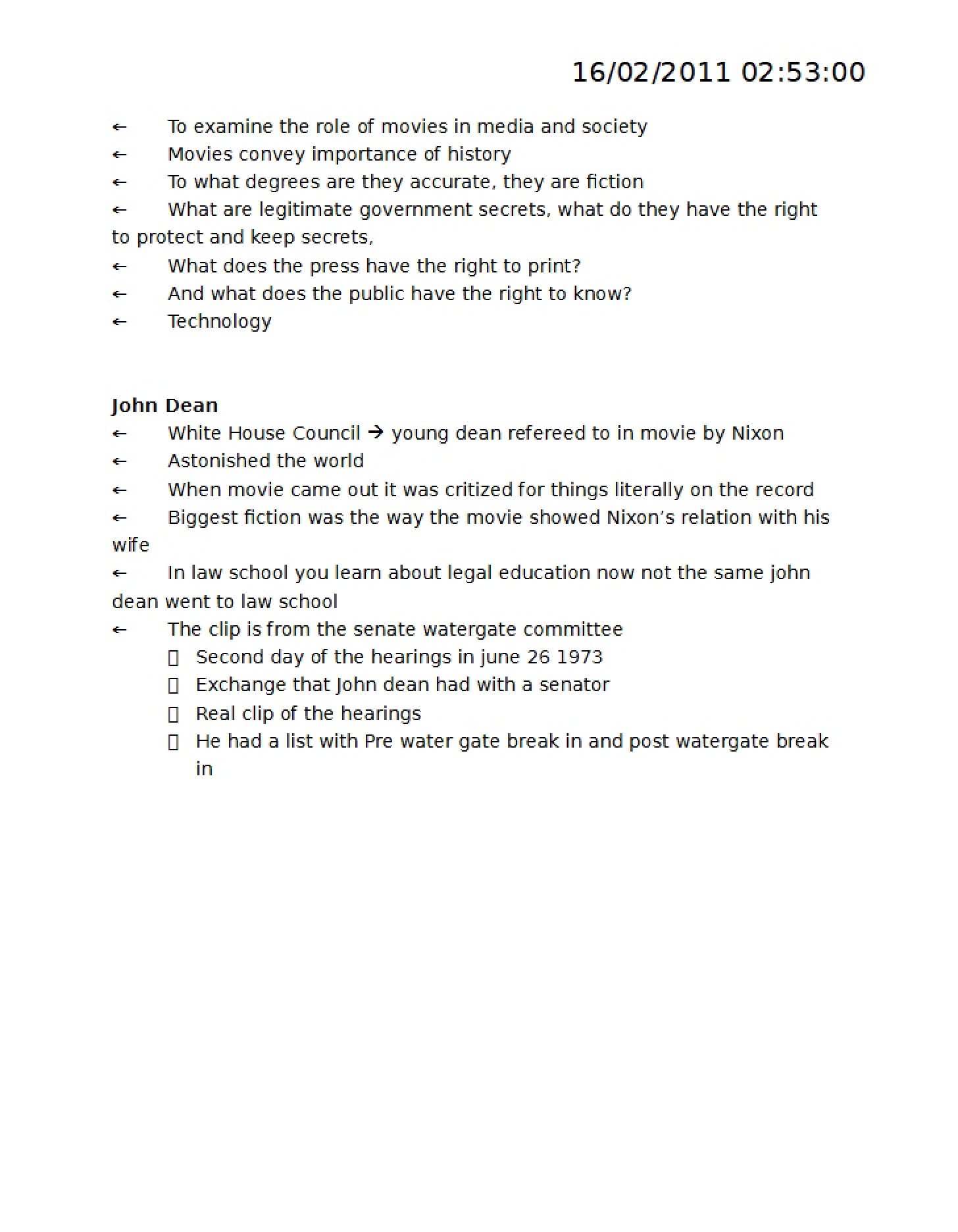Class 2 Notes January 18th