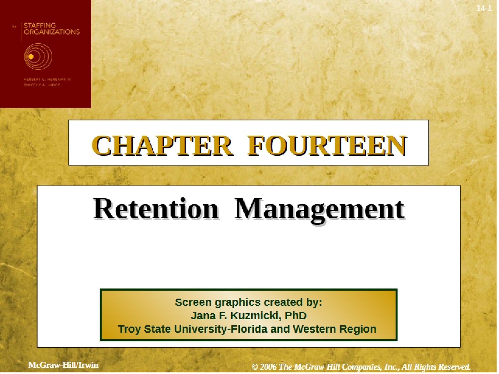 Chapter 014 Workforce Planning
