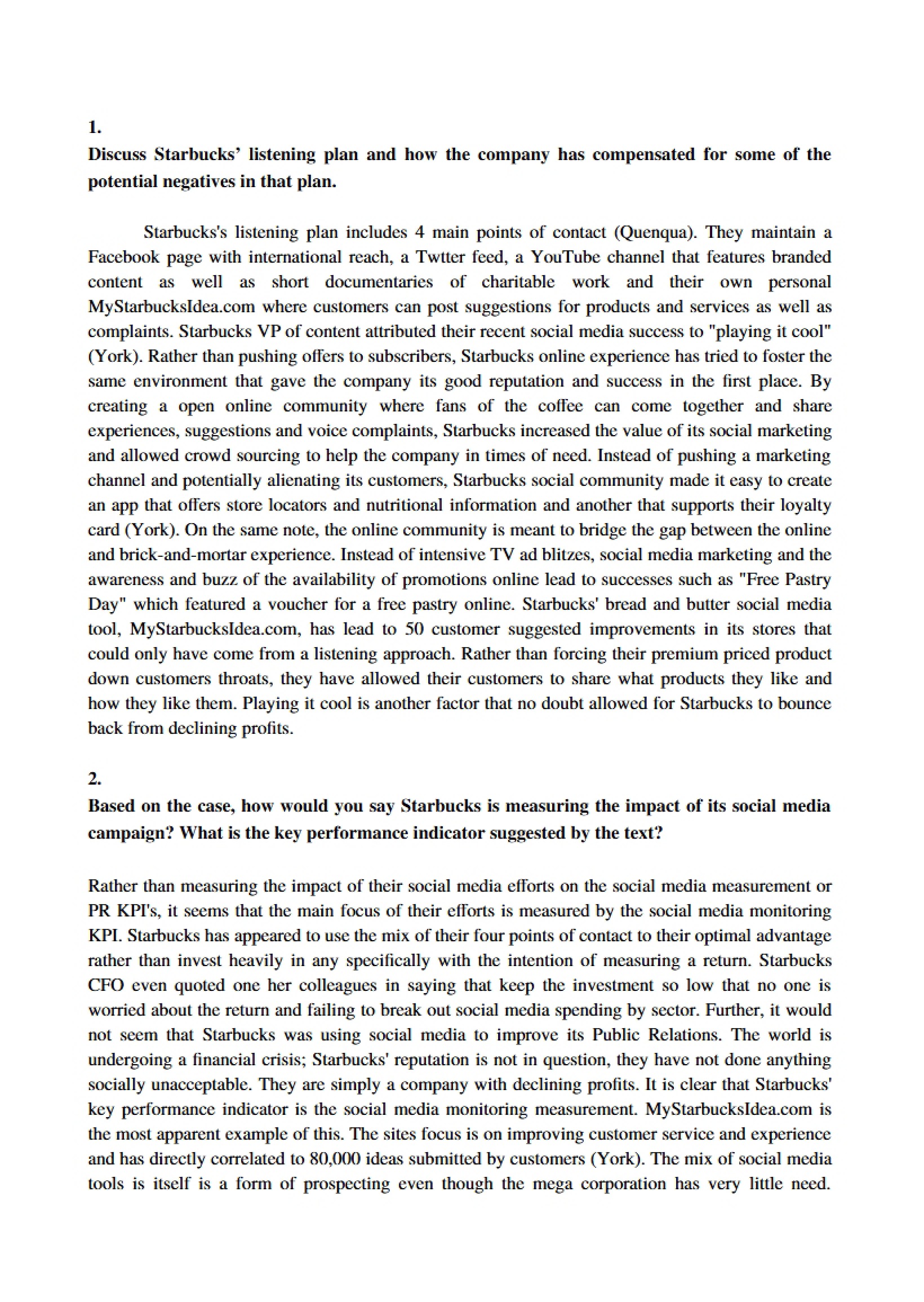 Essay on Marketing