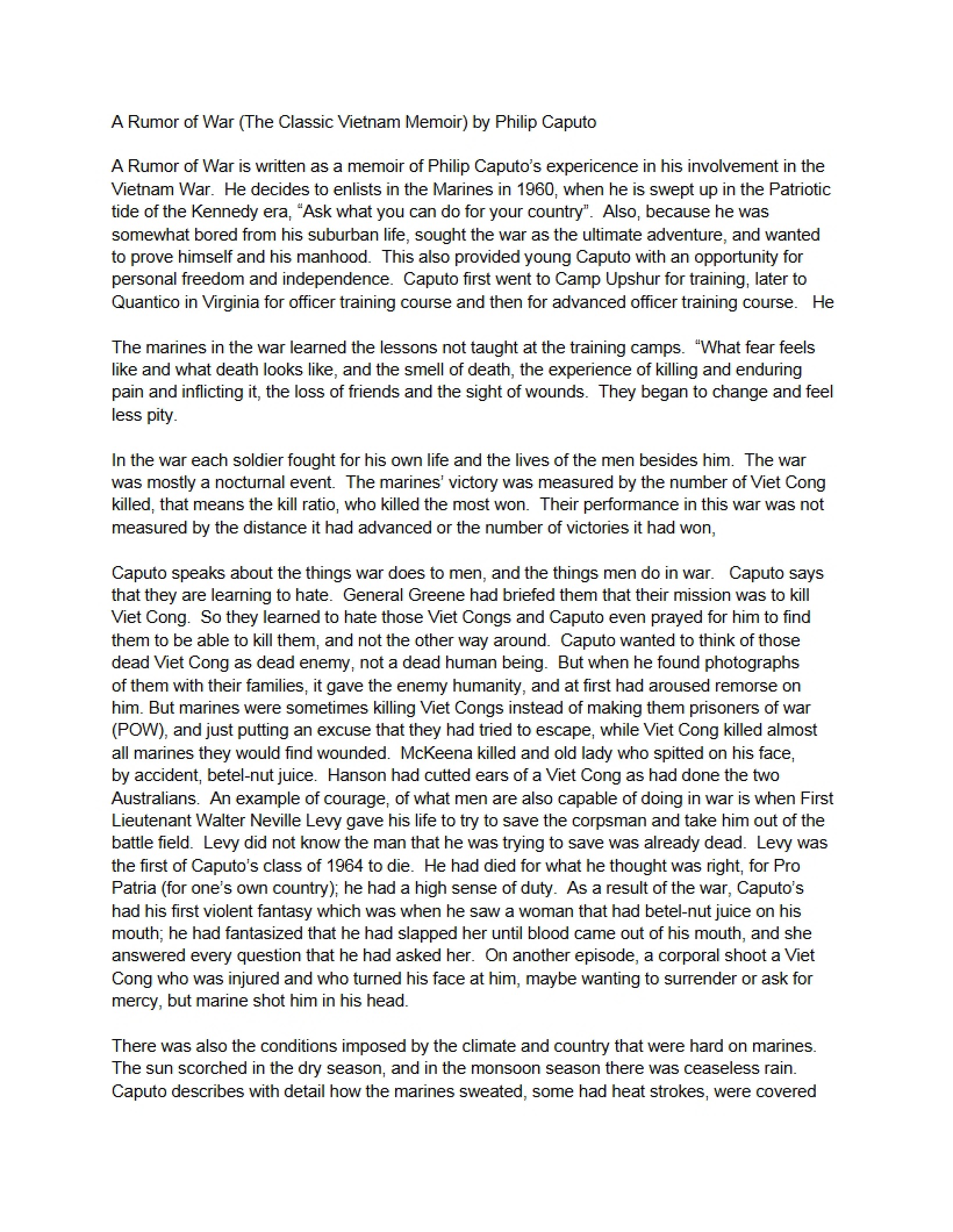 Notes (US History II)