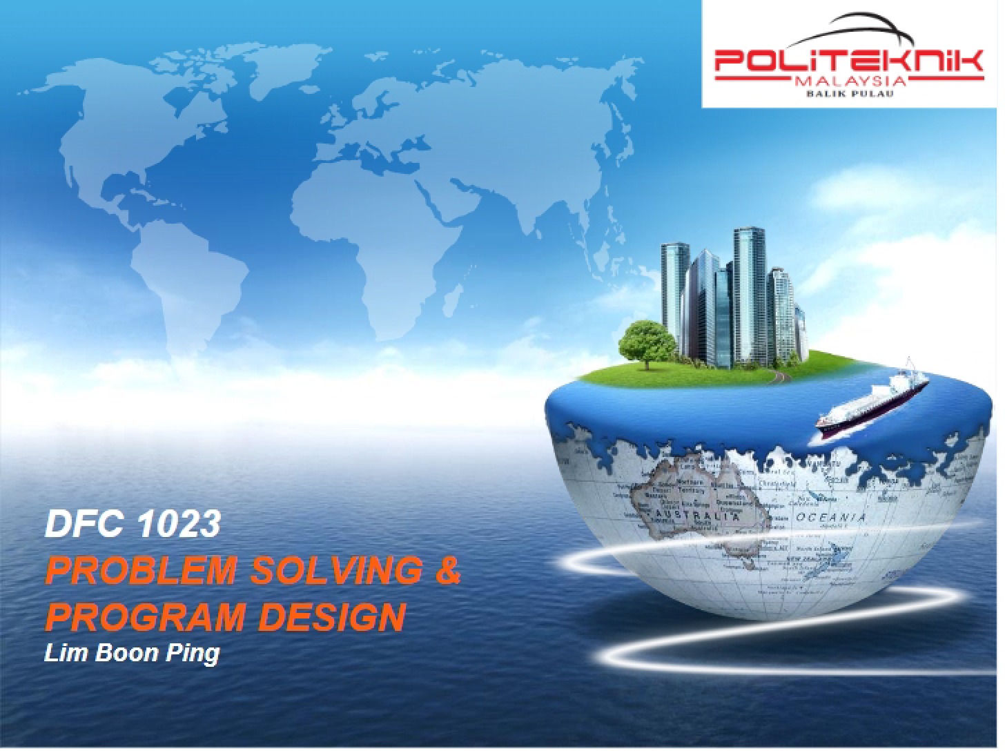 Program Design and Problem Solving - DFC 1023