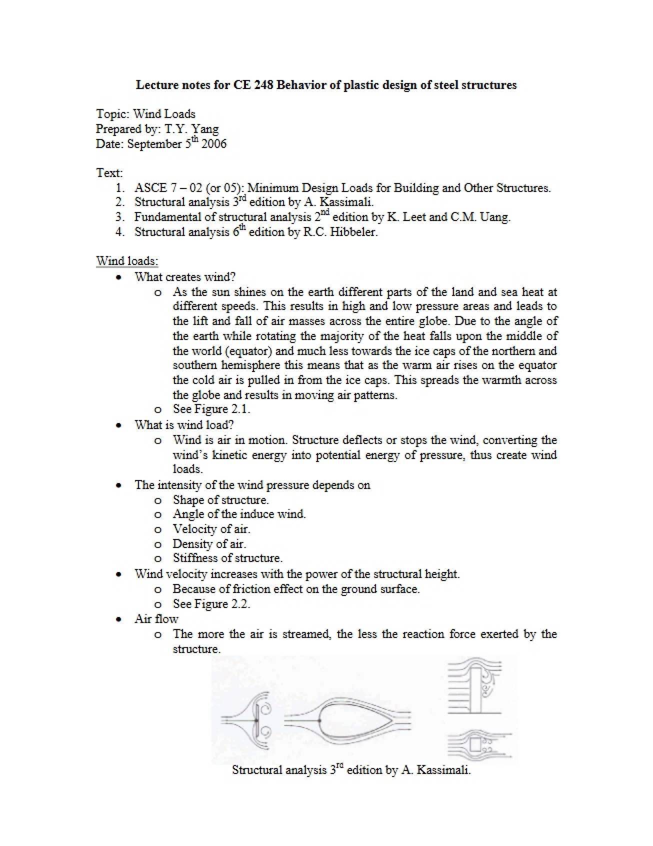 Steel Structures Plastic Design Notes