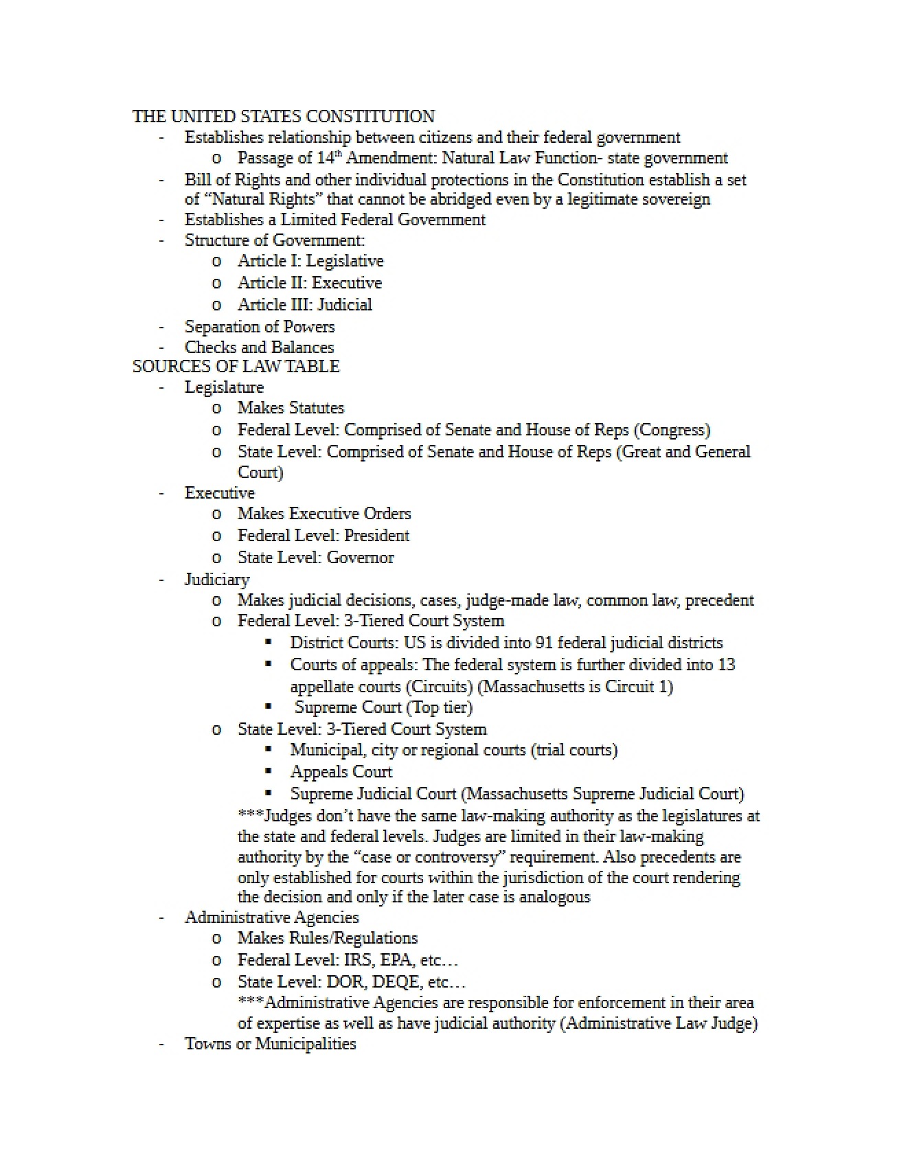 Study Guide for Management