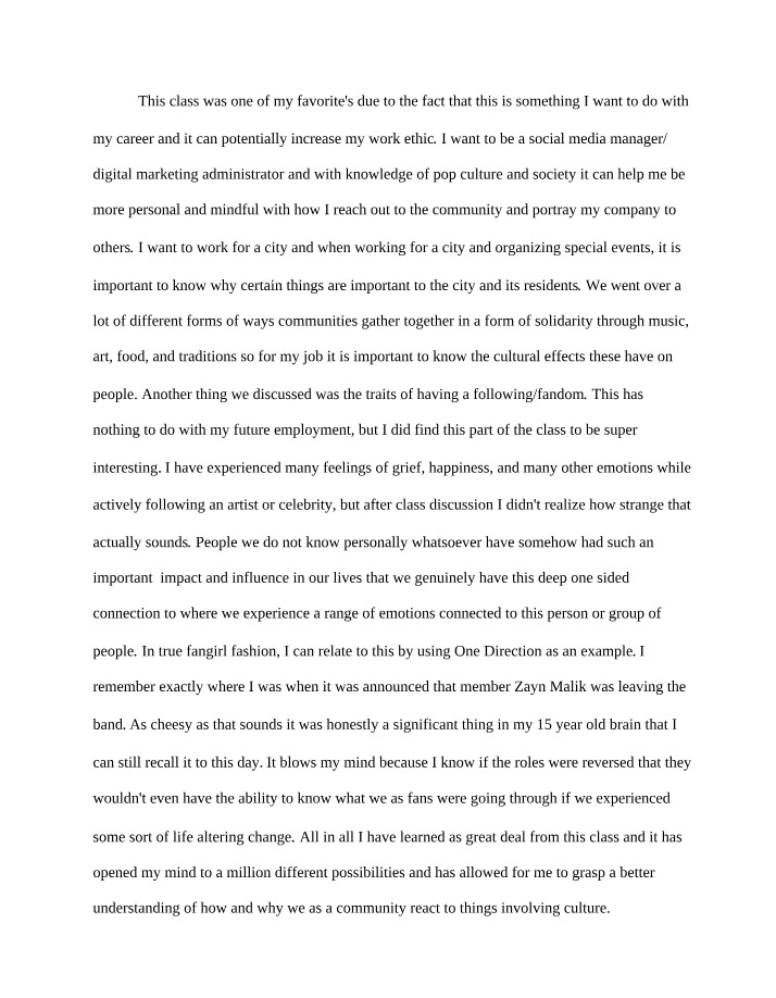 COMM1307 Extra Credit