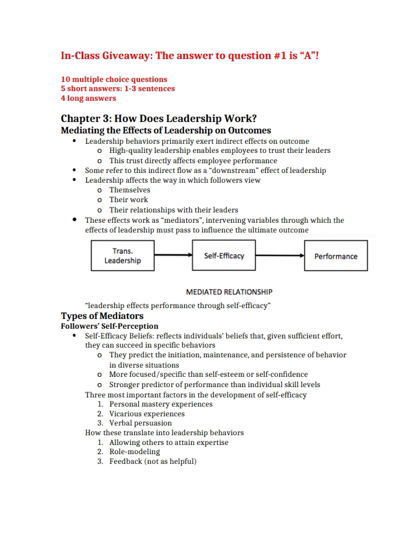Ch 3 How Leadership Works