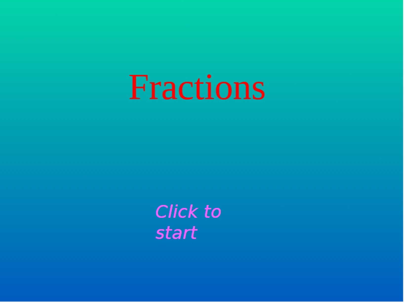 Fraction Concepts