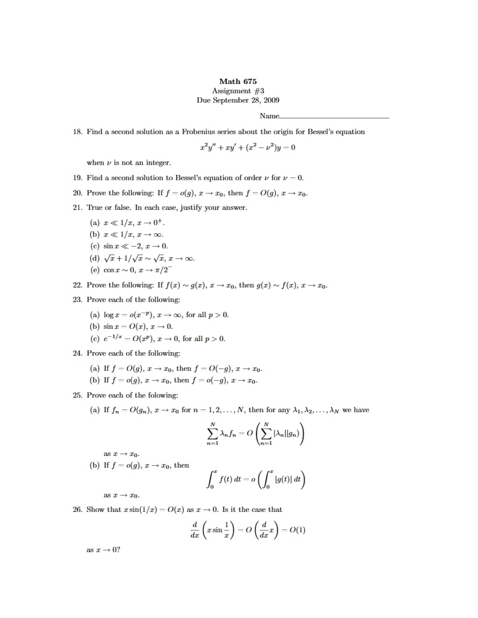 Third Homework Assignment