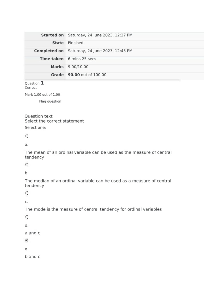 Central Tendency and Variability in Statistics