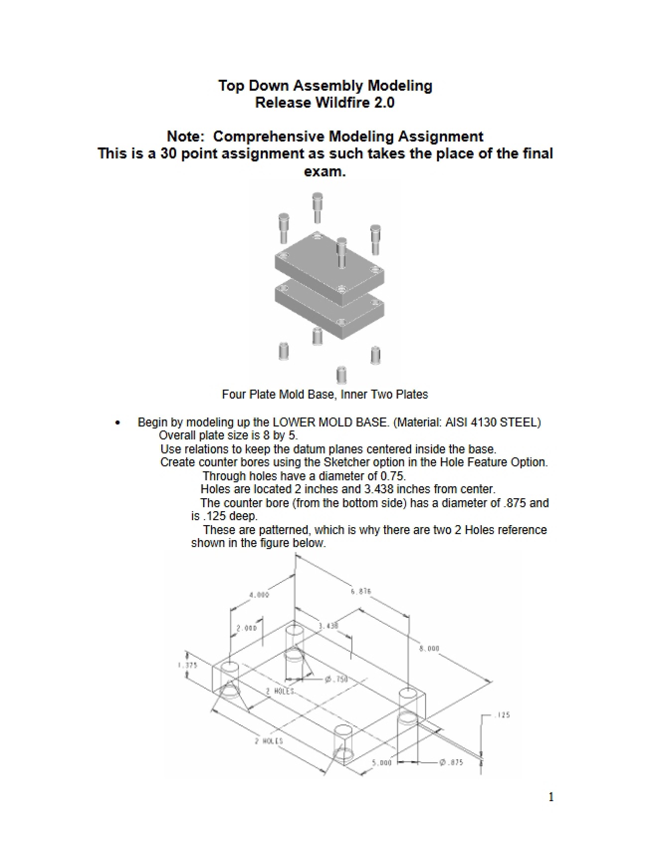 Modeling Top Down Assemblies