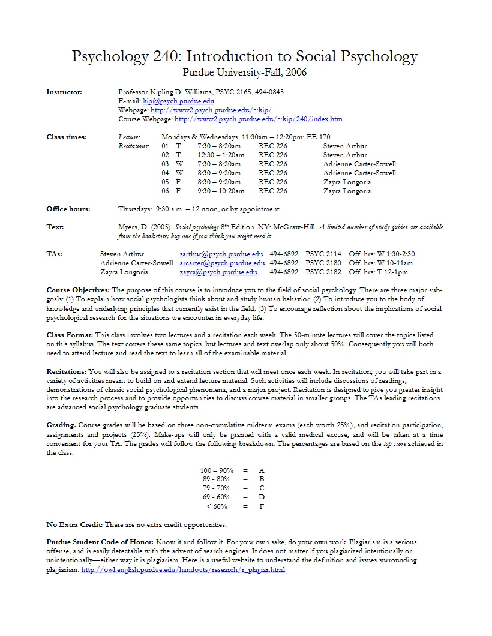 Course Review Notes